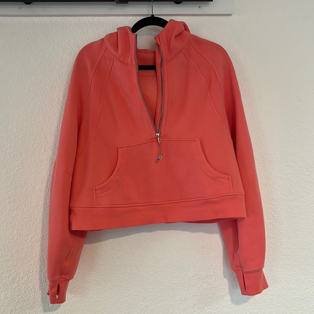 Lululemon half zip scuba hoodie size M/L